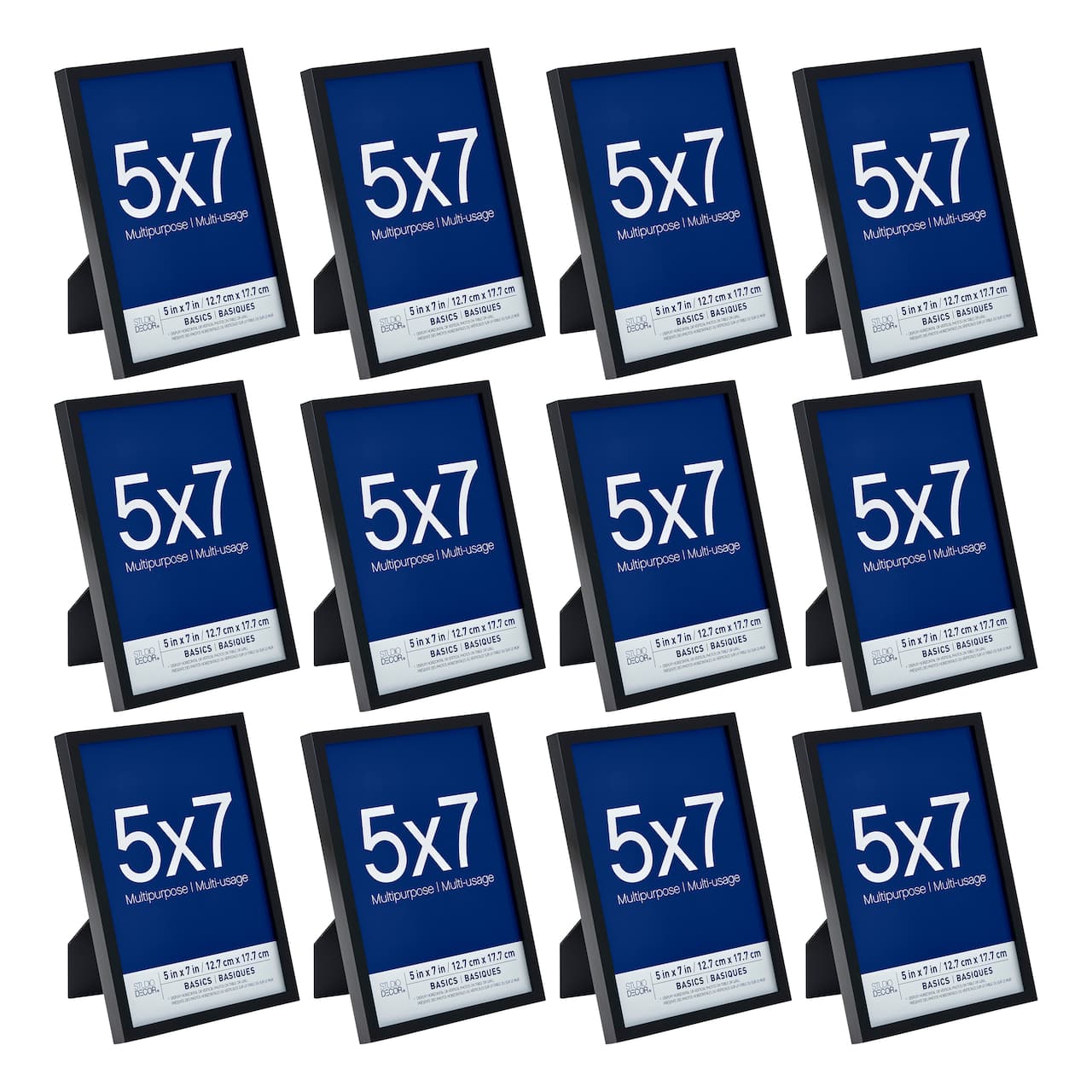 12 Pack: Black Multipurpose Frame, Basics by Studio Décor®